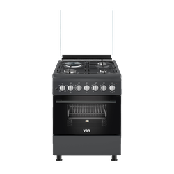 Von Cooker 3 Gas + 1 Electric - VCF553141FFG, Graphite Grey