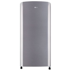 LG GL-B201SLLB Single Door Fridge, 180L - Smart Inverter Compressor, Larger Capacity, Semi Auto Defrost, Moist Balance Crisper™
