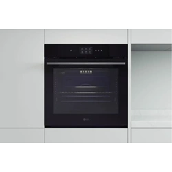 LG WSED7667M InstaView Built in Oven, 76l, InstaView™, EasyClean™,  LG ThinQ™ - Black
