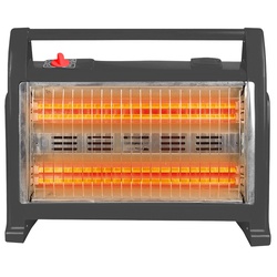 Von VHB163MQYG Bar Heater, 1600W - Dark Grey
