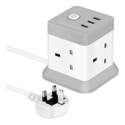 OP URB-8K 4-Way Cube Extension Cable - 1.8M, 3-USB Ports