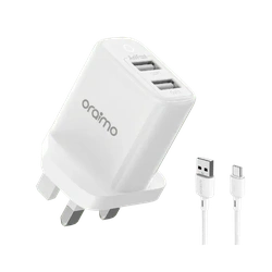 Oraimo OCW-U67D+M53 Micro ChargeKit - White